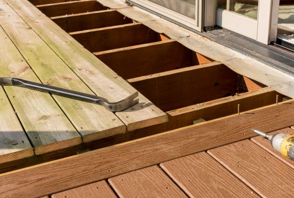 Cost of Old Deck Repair in Arlington Heights