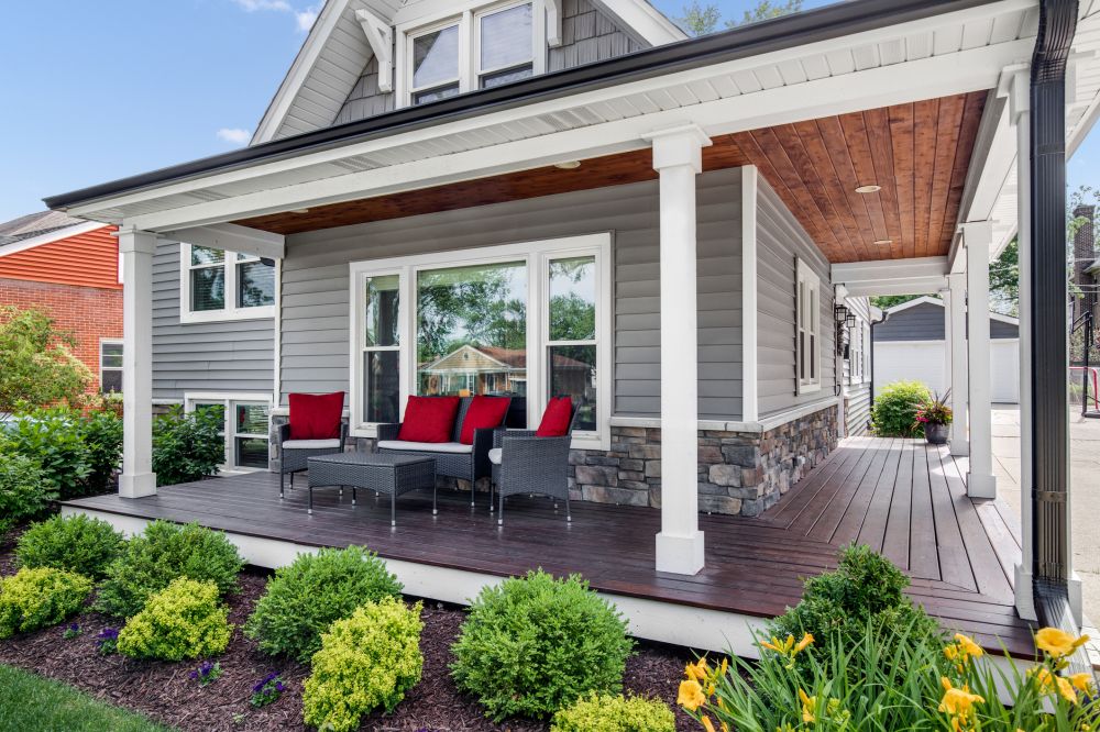 Porch Pillar Repair in Arlington Heights