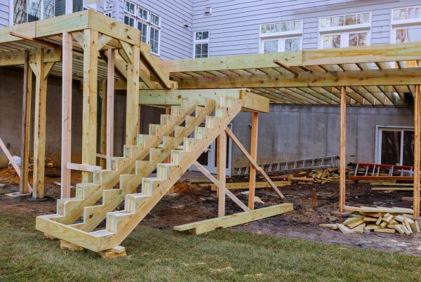 Deck Post Replacement in Arlington Heights