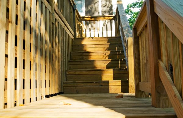 Cost of Deck Steps Replacement in Arlington Heights