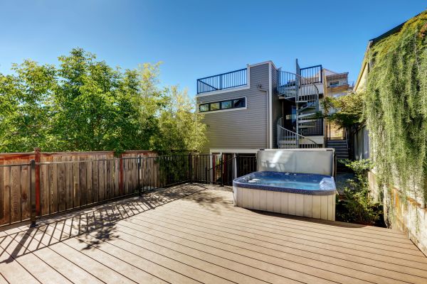 Cost of Hot Tub Deck Installation in Arlington Heights