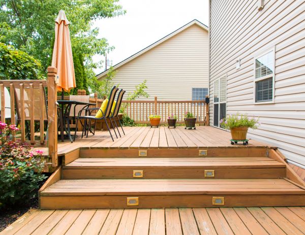 Cost of Wooden Patio Installation in Arlington Heights