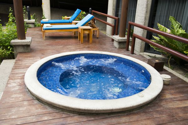 Hot Tub Deck Construction in Arlington Heights